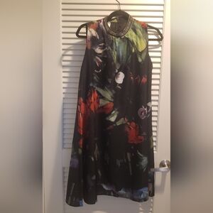 Black and floral dress nwt size small